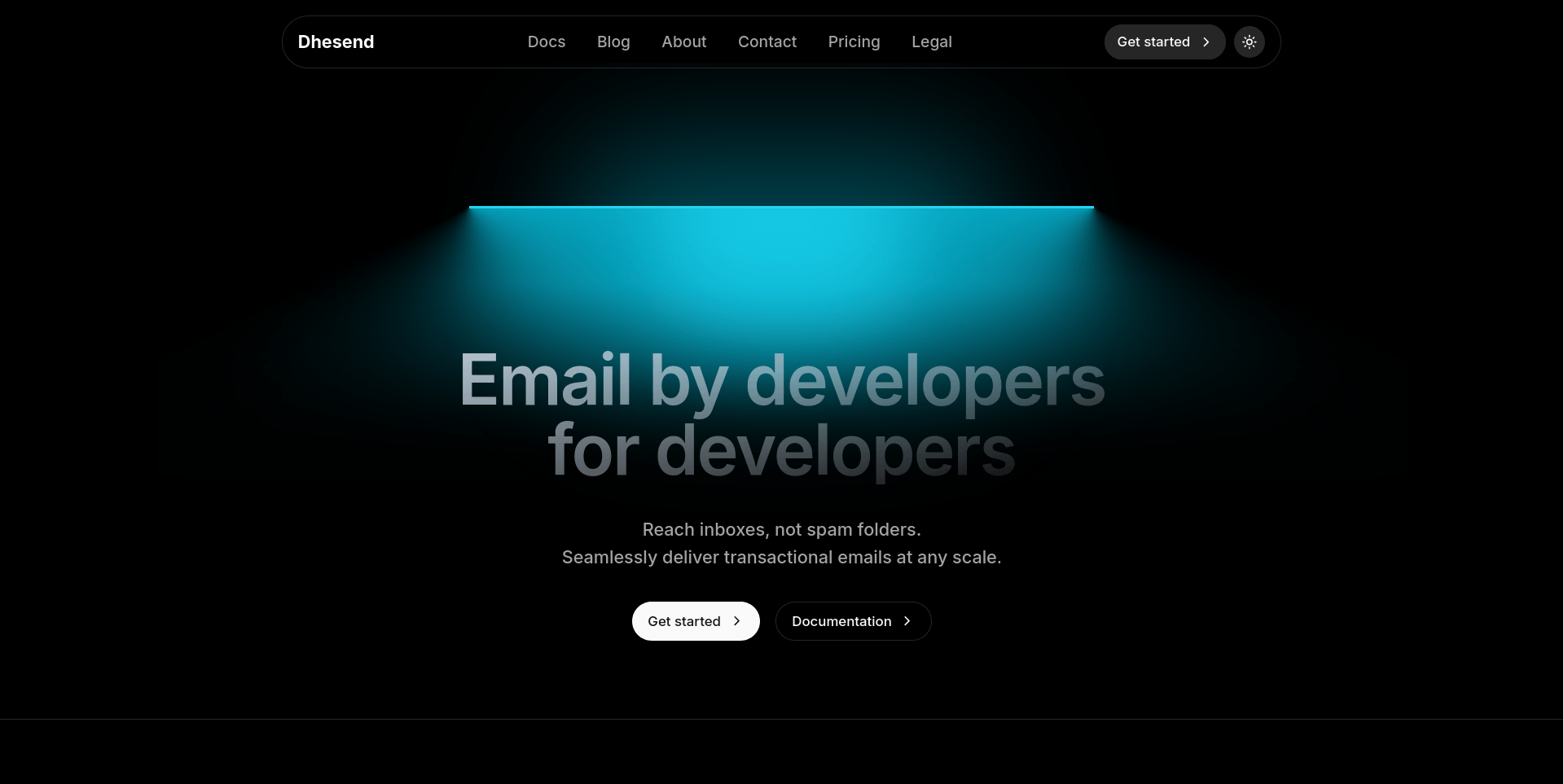 Dhesend – Developer Email API Platform - Image 1