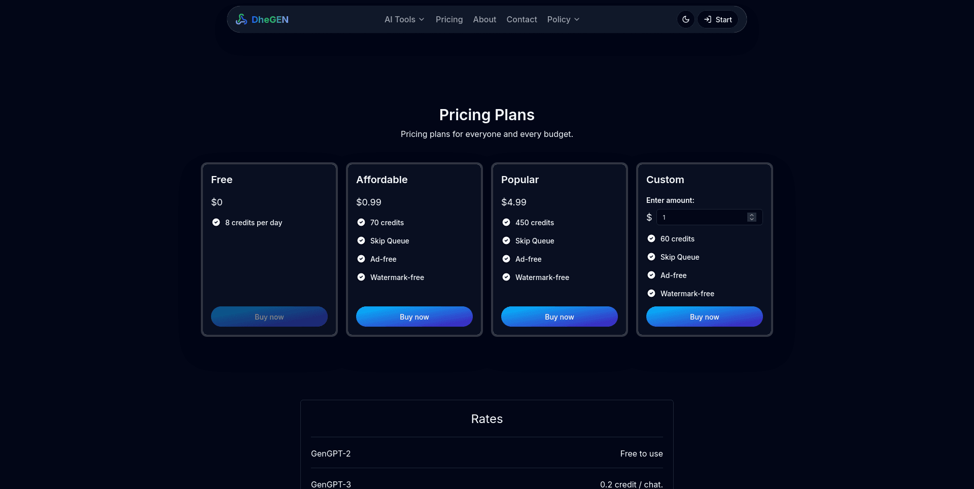 DheGEN - All-in-One AI Content Creation Suite - Thumbnail 13