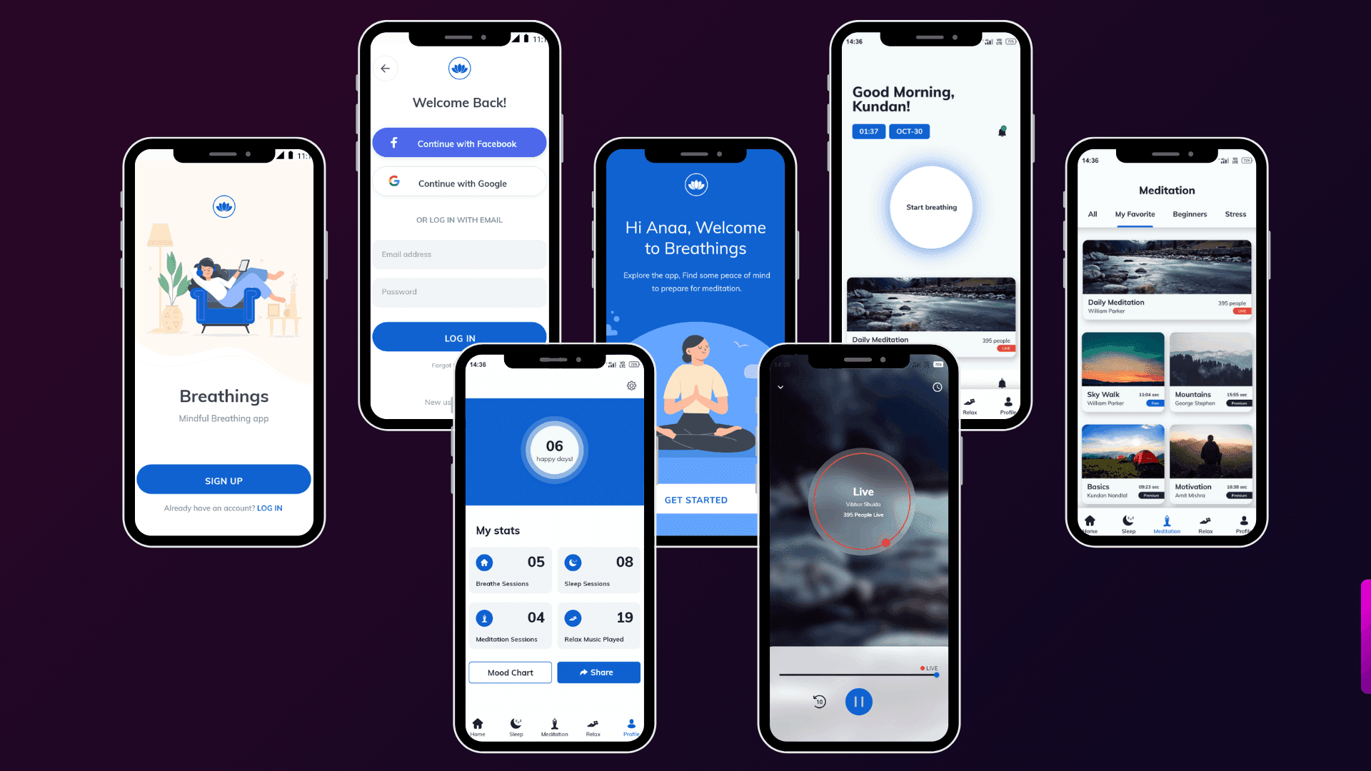 Breathings – Mindful Breathing App