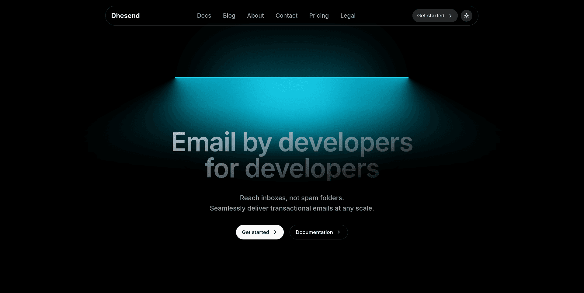 Dhesend – Developer Email API Platform